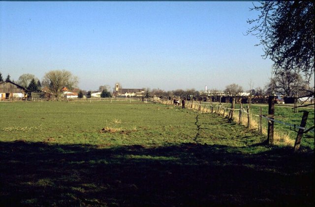 Bevor die Siedlung gebaut wurde