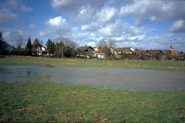 Bevor die Siedlung gebaut wurde