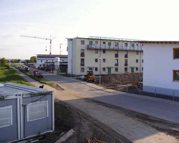 Siedlung im Bau