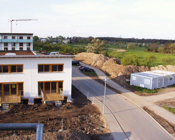 Siedlung im Bau