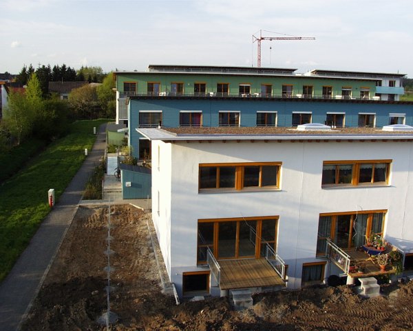 Siedlung im Bau